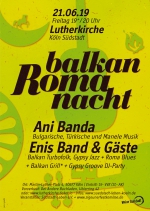Plakat Balkannacht 2019